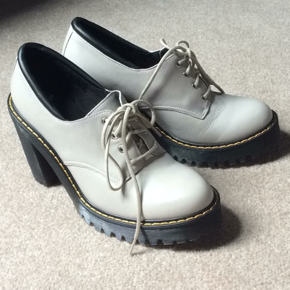 Dr. Martens high healed shoes